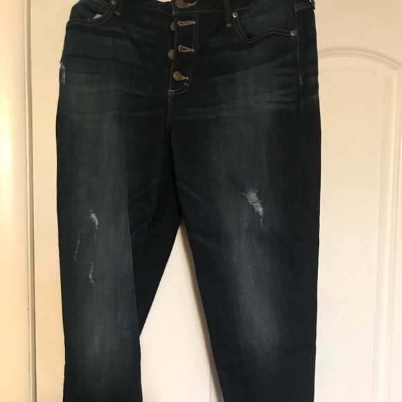 Maurices cuffed jeans. Size 12 Reg.  NWOT - Picture 7 of 8